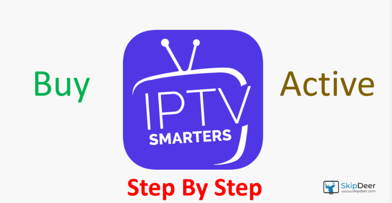 Buy and active IPTV smarters pro
